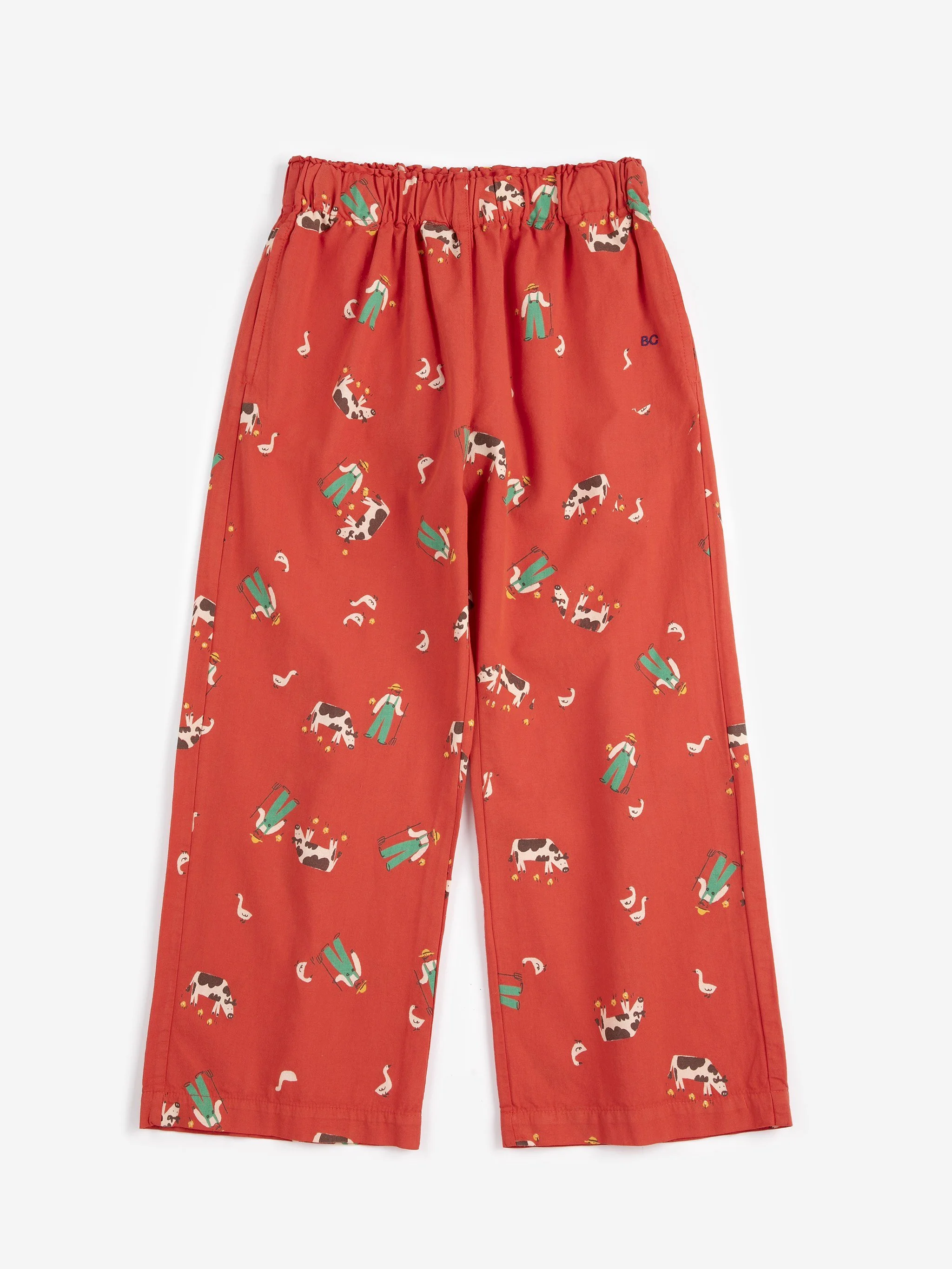 Bobo Choses Pants Farm Adventure mit kreativem Design – hochwertige, nachhaltige Kindermode aus Spanien für kleine Entdecker im Kids Concept Store bei Cleo&Caesar