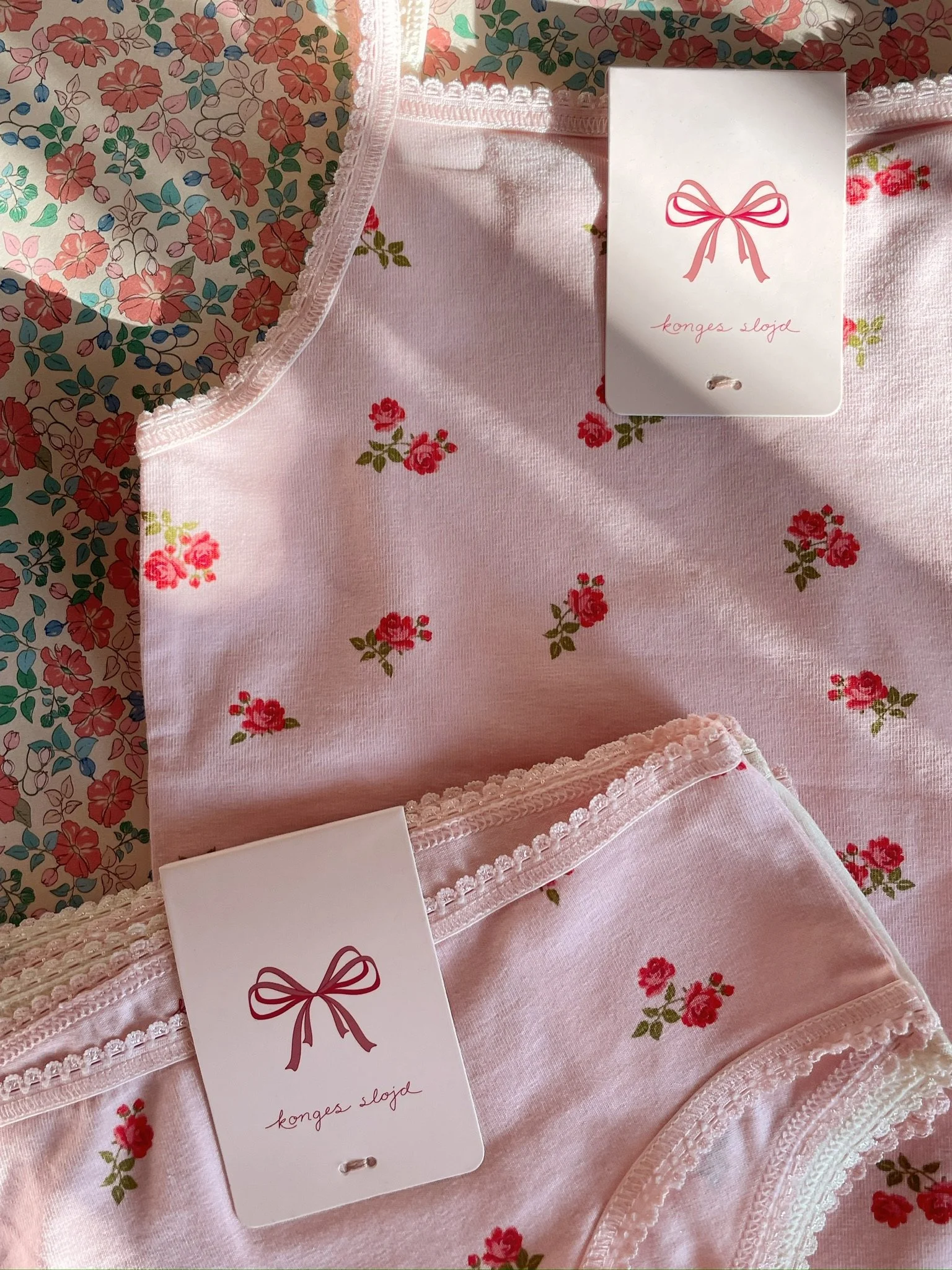 2er Pack Hipster Bella Rosita für Kinder von Konges Sløjd - nachhaltige Baumwolle - sustainable Kidswear - Cleo&Caesar - Kids Concept Store - online