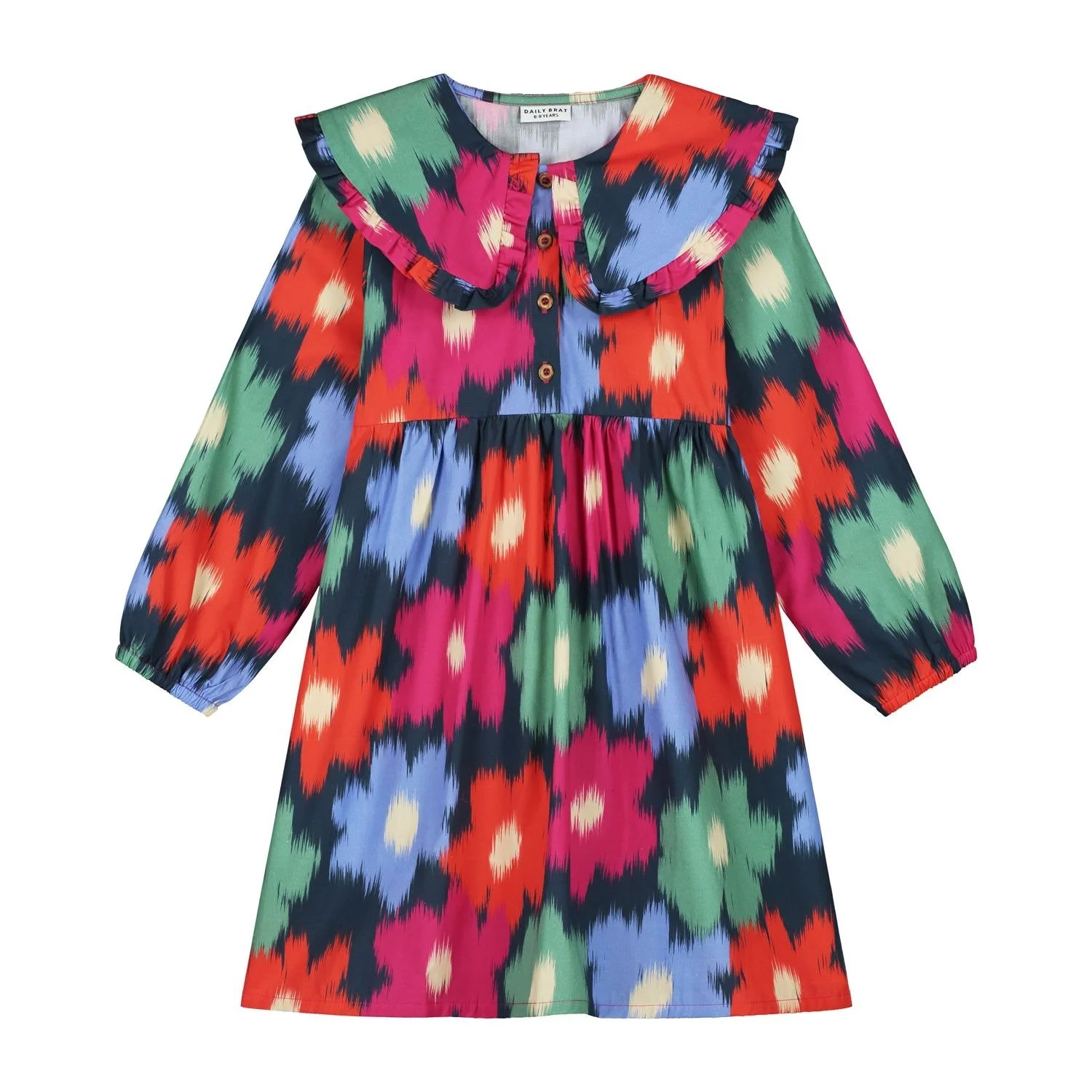 Daily Brat Blumenkleid aus Bio-Baumwolle mit Blumenprint – verspielt & fair gefertigt bei Cleo&Caesar