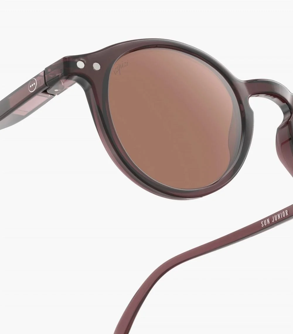 Izipizi Kinder-Sonnenbrille #d Old Leather Polarized – Pantos-Fassung in [FARBE], 5-10 Jahre, bei Cleo&Caesar Kids Concept Store