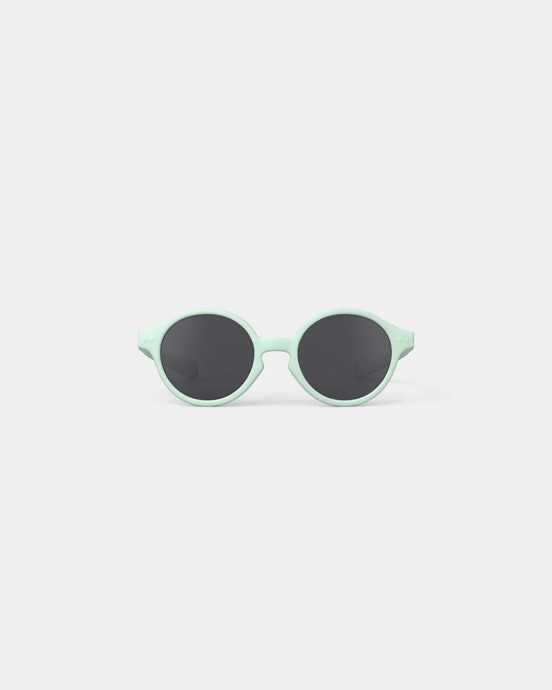 Izipizi Baby-Sonnenbrille #d Aqua Green Polarized – Pantos-Fassung in Aquagrün matt, 9-36 Monate, BPA-frei mit Silikonband, bei Cleo&Caesar Kids Concept Store