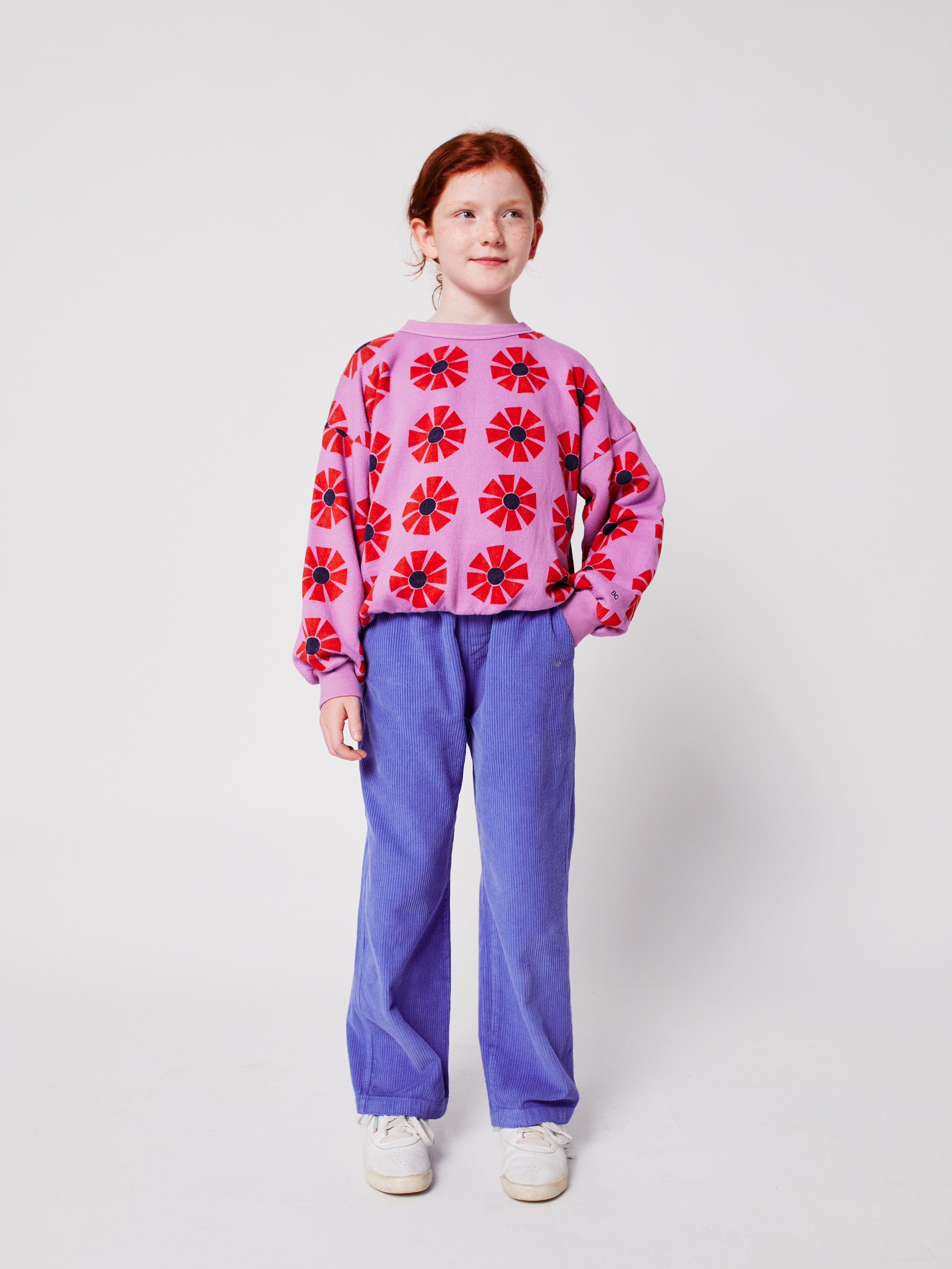 Pullover Kaleidoscope All Over von Bobo Choses - made in Europe - nachhaltige Bio-Baumwolle - sustainable Kidswear - Cleo&Caesar - Kids Concept Store Berlin - Online Shop