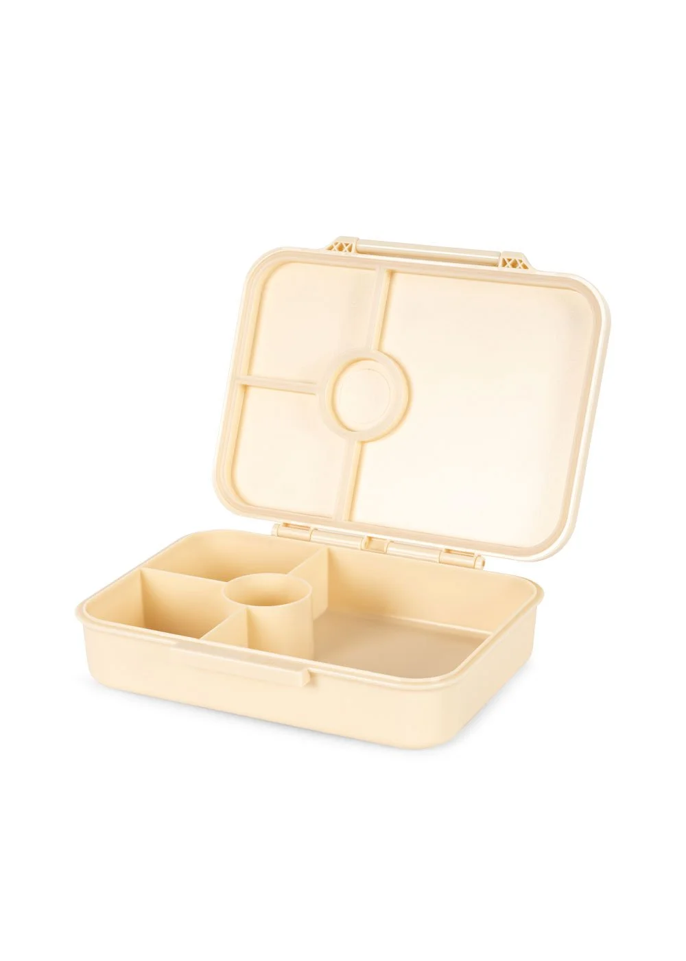 Lunchbox mit Lemon-Print und vier Fächern – auslaufsicher, robust und ideal für Kindergarten und Schule. bei Cleo&Caesar Concept Store