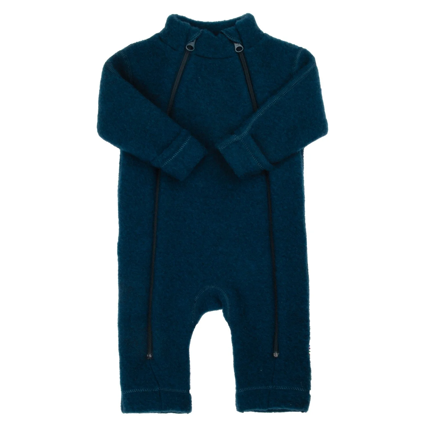 Joha - Jumpsuit / Overall aus Wollfleece 'Petrol'