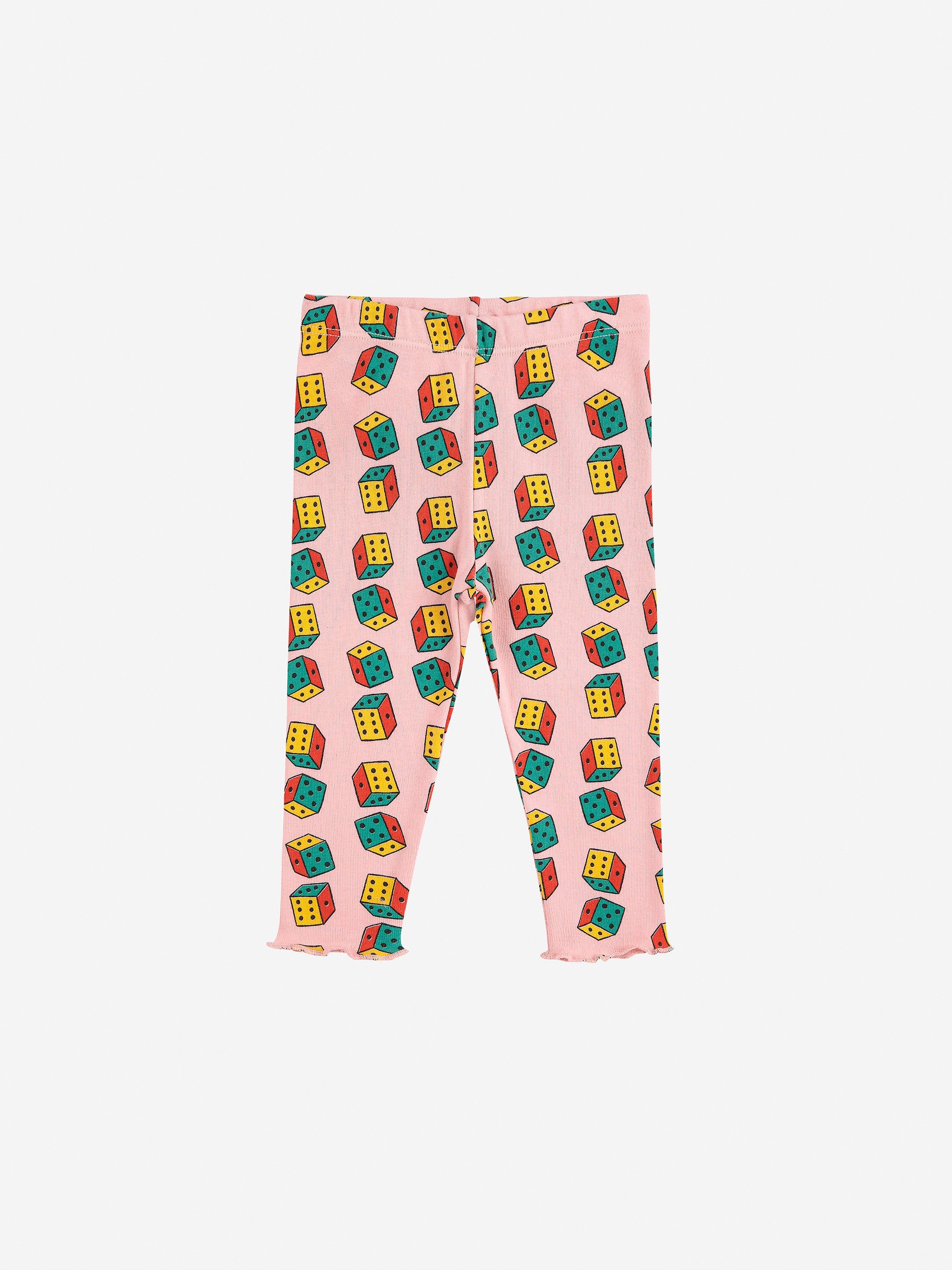Baby Leggings Dices All Over von Bobo Choses - made in Europe - nachhaltige Bio-Baumwolle - sustainable Kidswear - Cleo&Caesar - Kids Concept Store Berlin - Online Shop