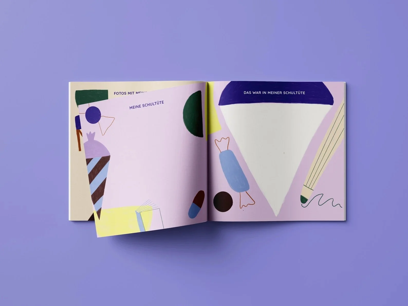 Einschulungsalbum von Anna Beddig – nachhaltiges Erinnerungsbuch zum Schulstart – Cleo&Caesar Berlin