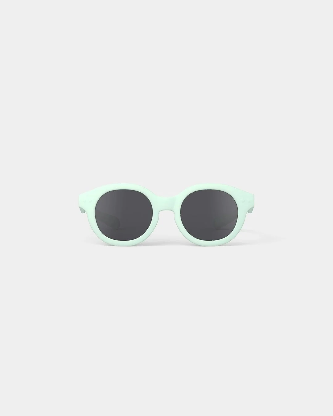 Izipizi Kinder-Sonnenbrille #c Aqua Green Polarized – Schmetterlingsform in Aqua Green, 3-5 Jahre, BPA-frei mit Silikonband, bei Cleo&Caesar Kids Concept Store