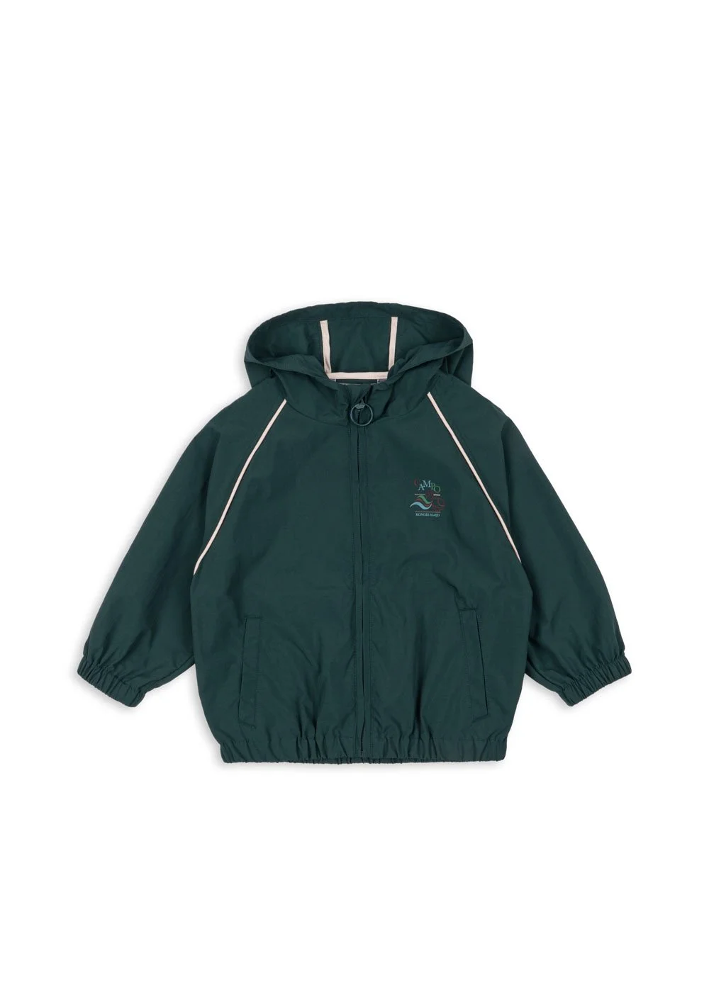 Konges Sløjd Acty Jacket – leichte Kinderjacke mit Kapuze und Reißverschluss, 100 % Nylon, OEKO-TEX zertifiziert, bei Cleo&Caesar Kids Concept Store