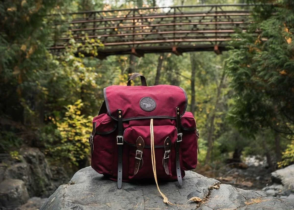 Wanderer Duluth Pack in Burgundy