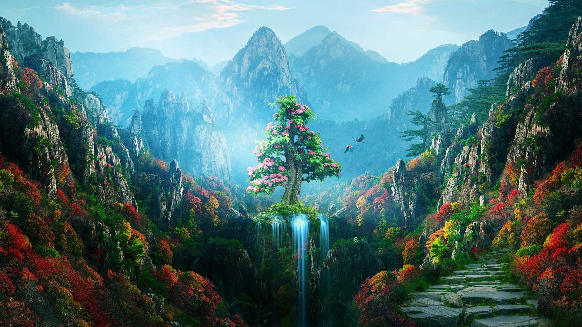 Avatar Scene forest  tree moon sun view nature avatar HD wallpaper   Peakpx