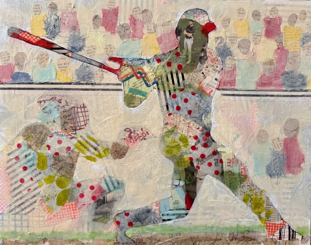 Swing for the Hills, 11x14, framed