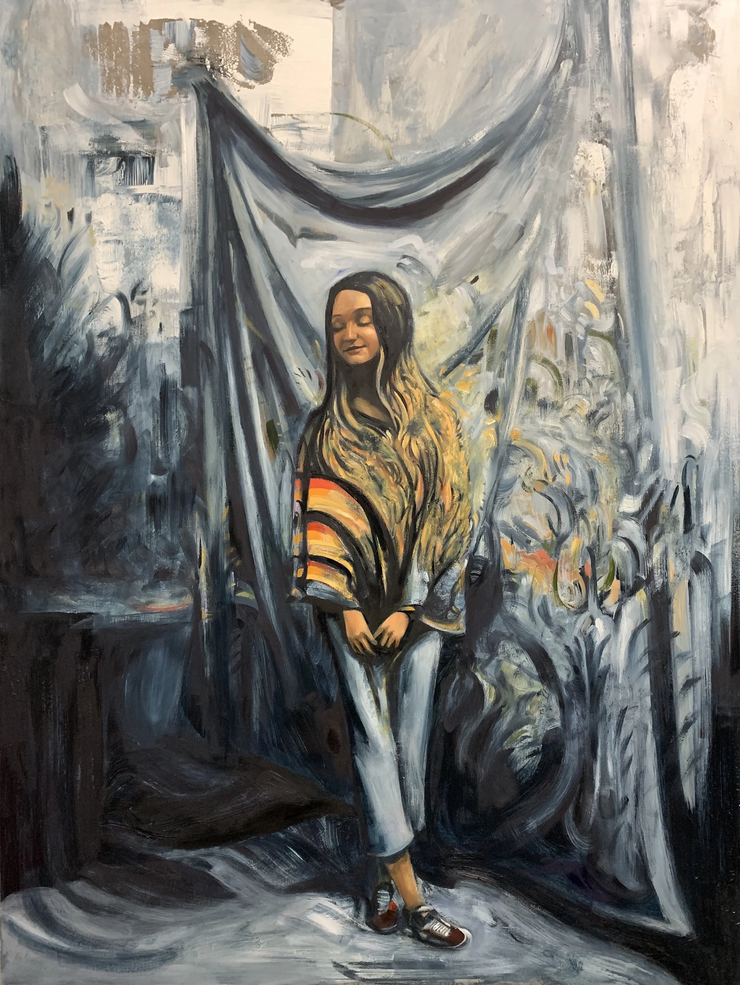 Lauren - 24x36" Oil on Panel