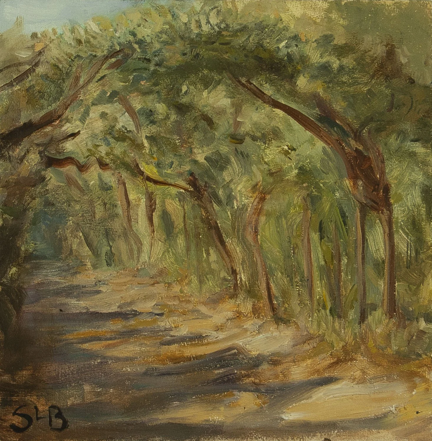 Boboli Gardens 2
6"x6" Oil on Panel