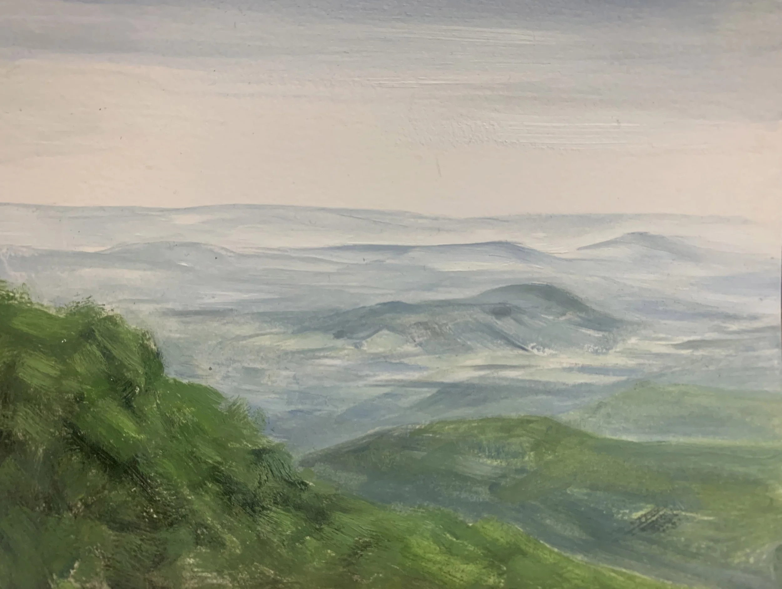 Shennandoah 
9"x6" Oil on Paper