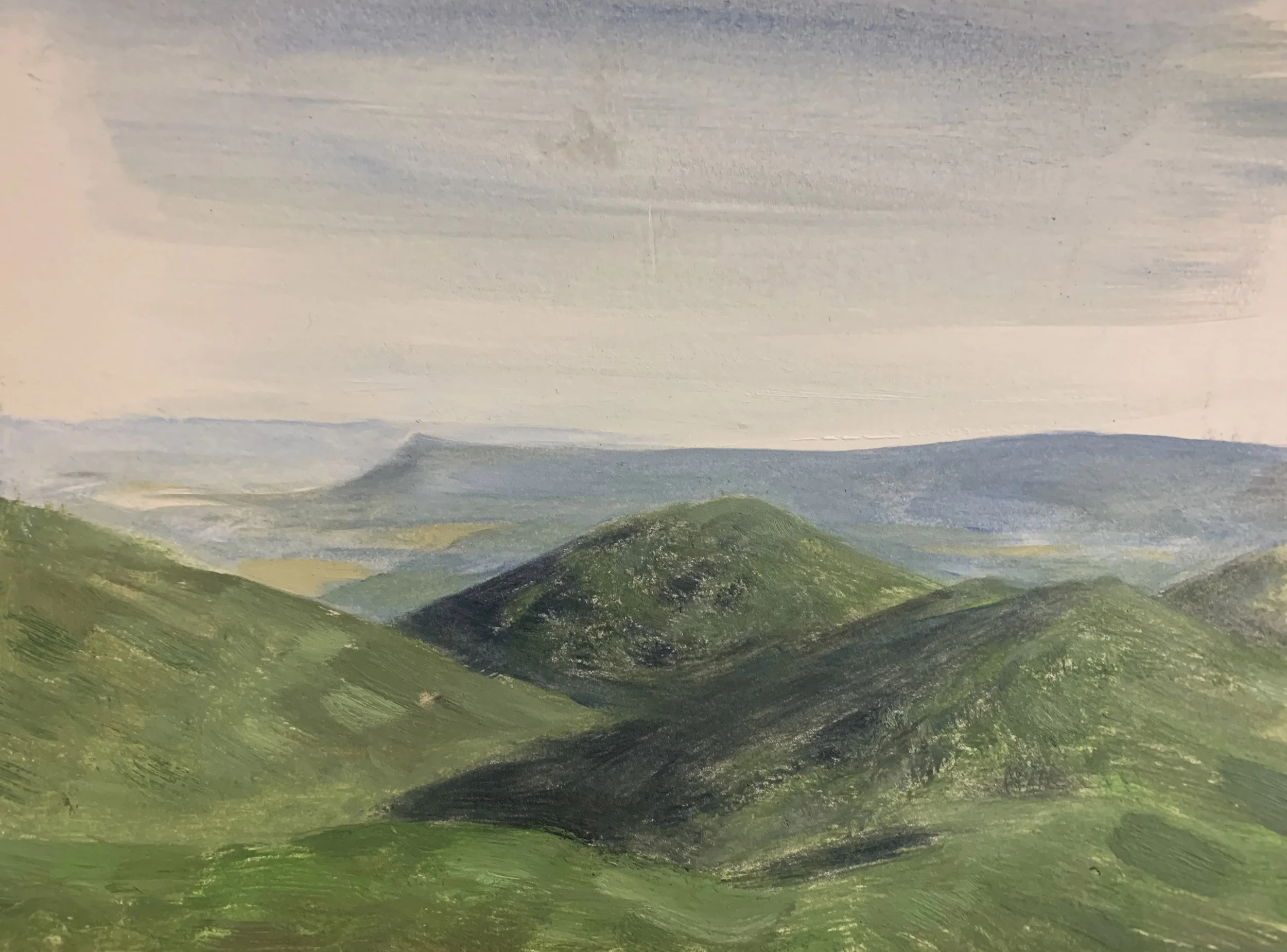 Shennandoah 
9"x6" Oil on Paper