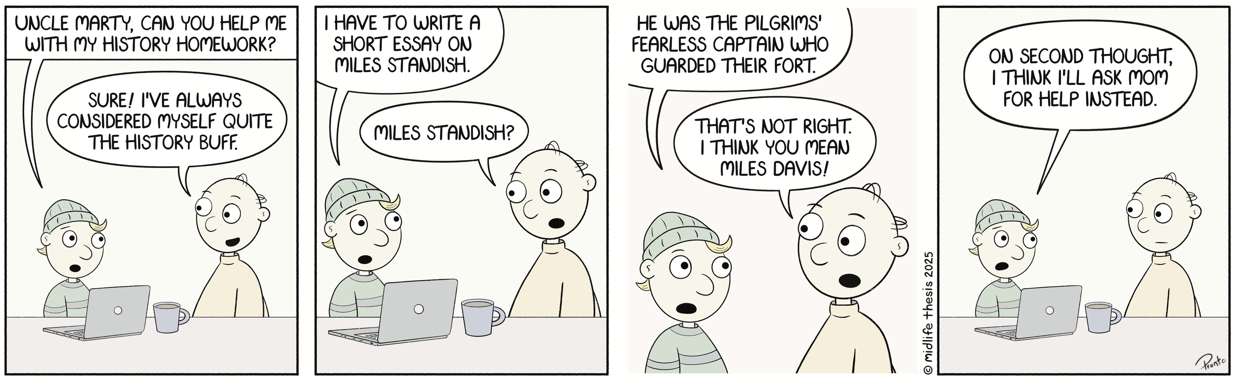      

 
   Nailed it!             #instagramcartoon #webtoons #webcomics #funny #funnycomic #cartoon #cartoons #comicstrip #midlifethesis #midlifethesiscartoons #cartoonart #gagcomics #FunnyCartoons #historybuff  
 




















  
  



    