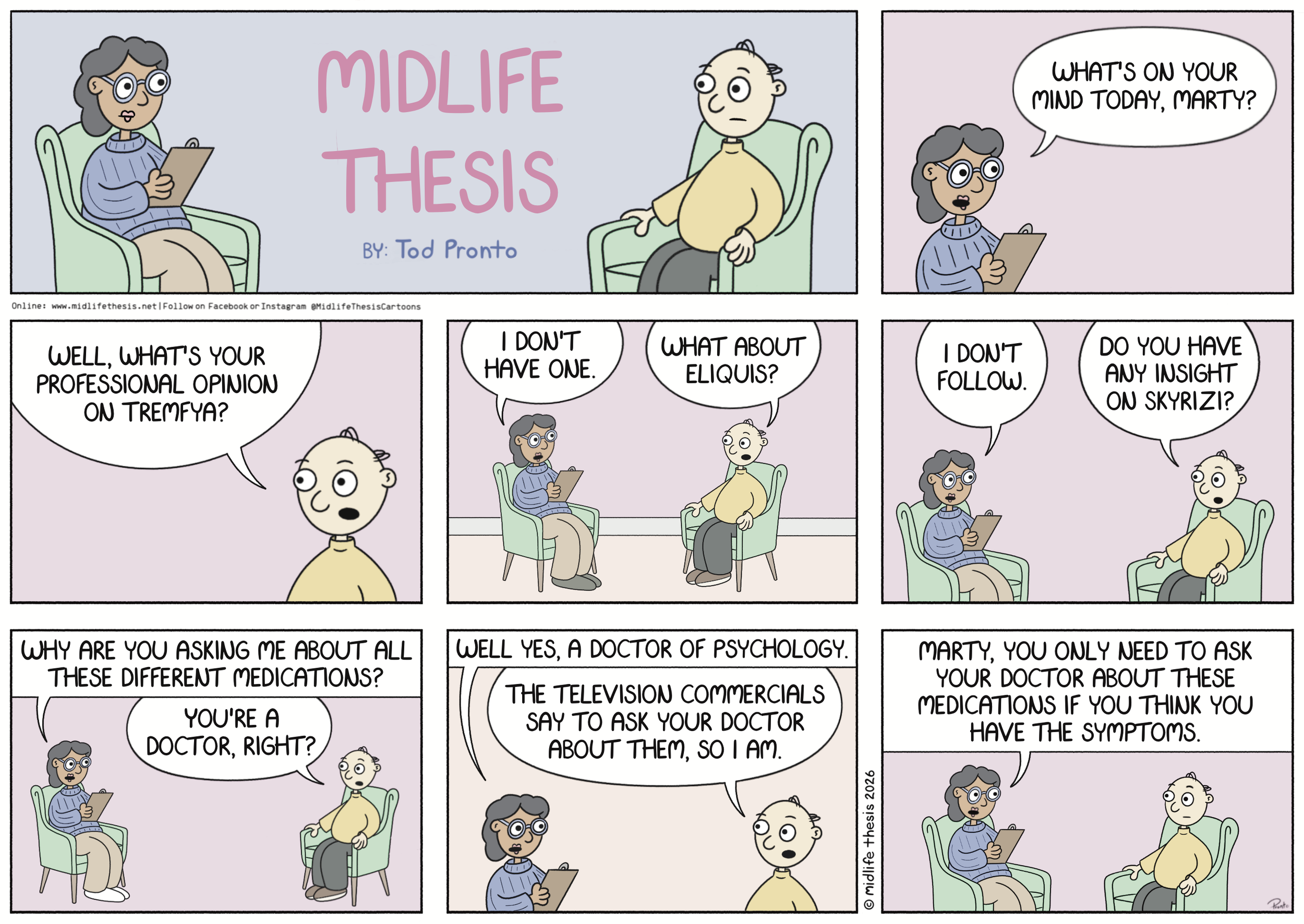      

 
   Side effects may include…             #instagramcartoon #webtoons #webcomics #funny #funnycomic #cartoon #cartoons #comicstrip #midlifethesis #midlifethesiscartoons #cartoonart #gagcomics #FunnyCartoons #sundaystrip #sundayfunnies #marty 