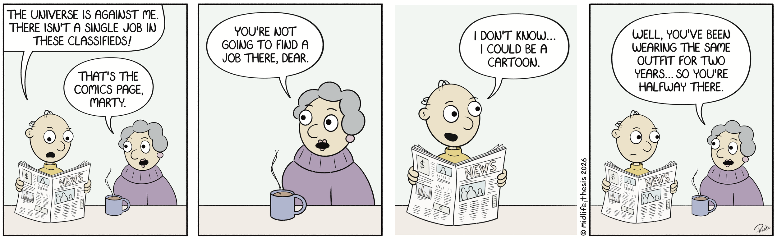      

 
   What a character!             #instagramcartoon #webtoons #webcomics #funny #funnycomic #cartoon #cartoons #comicstrip #midlifethesis #midlifethesiscartoons #cartoonart #gagcomics #FunnyCartoons #marty  
 




















  
  



   