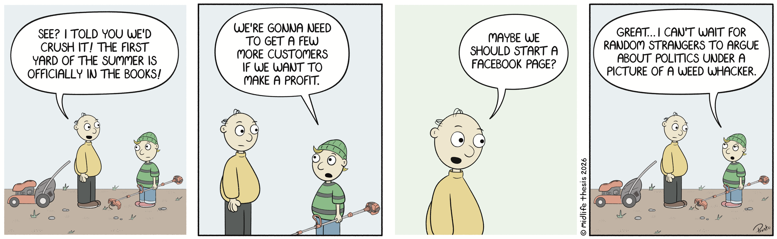      

 
   Landscape Influencers…             #instagramcartoon #webtoons #webcomics #funny #funnycomic #cartoon #cartoons #comicstrip #midlifethesis #midlifethesiscartoons #cartoonart #gagcomics #FunnyCartoons #marty #martyandleo #LandscapeInfluenc