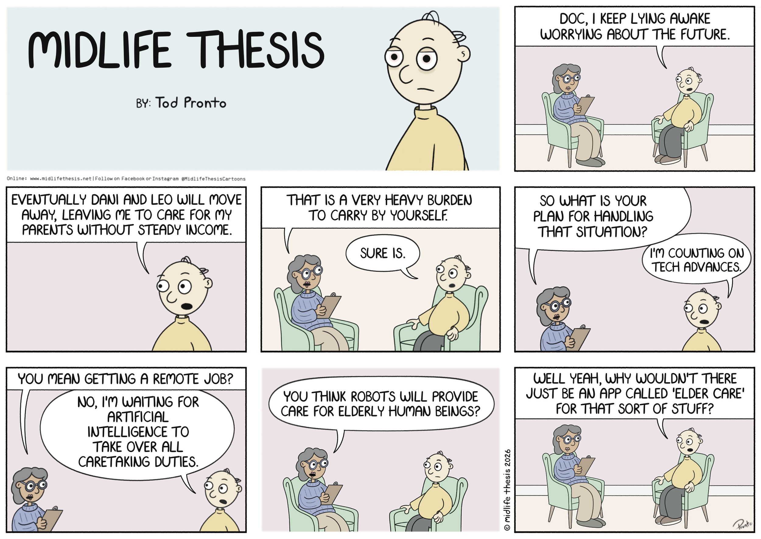      

 
   There's an app for that…📱             #instagramcartoon #webtoons #webcomics #funny #funnycomic #cartoon #cartoons #comicstrip #midlifethesis #midlifethesiscartoons #cartoonart #gagcomics #FunnyCartoons #sundaystrip #sundayfunnies #marty
