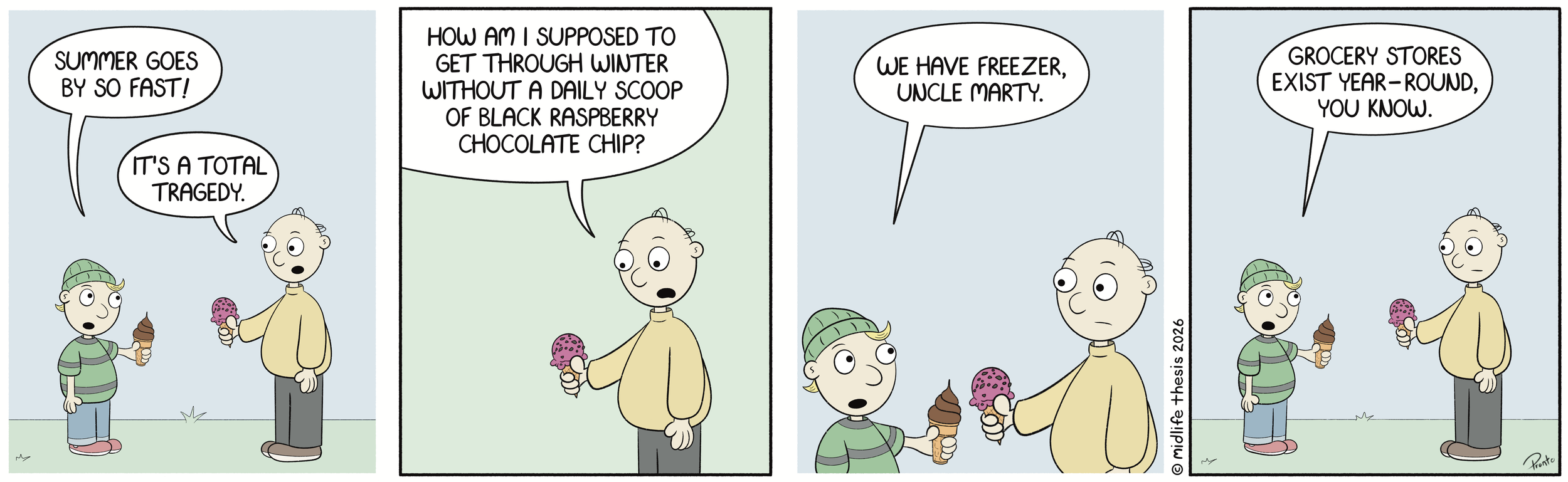      

 
   Summer goes by so fast...             #instagramcartoon #webtoons #webcomics #funny #funnycomic #cartoon #cartoons #comicstrip #midlifethesis #midlifethesiscartoons #cartoonart #gagcomics #FunnyCartoons #marty #martyandleo  
 











