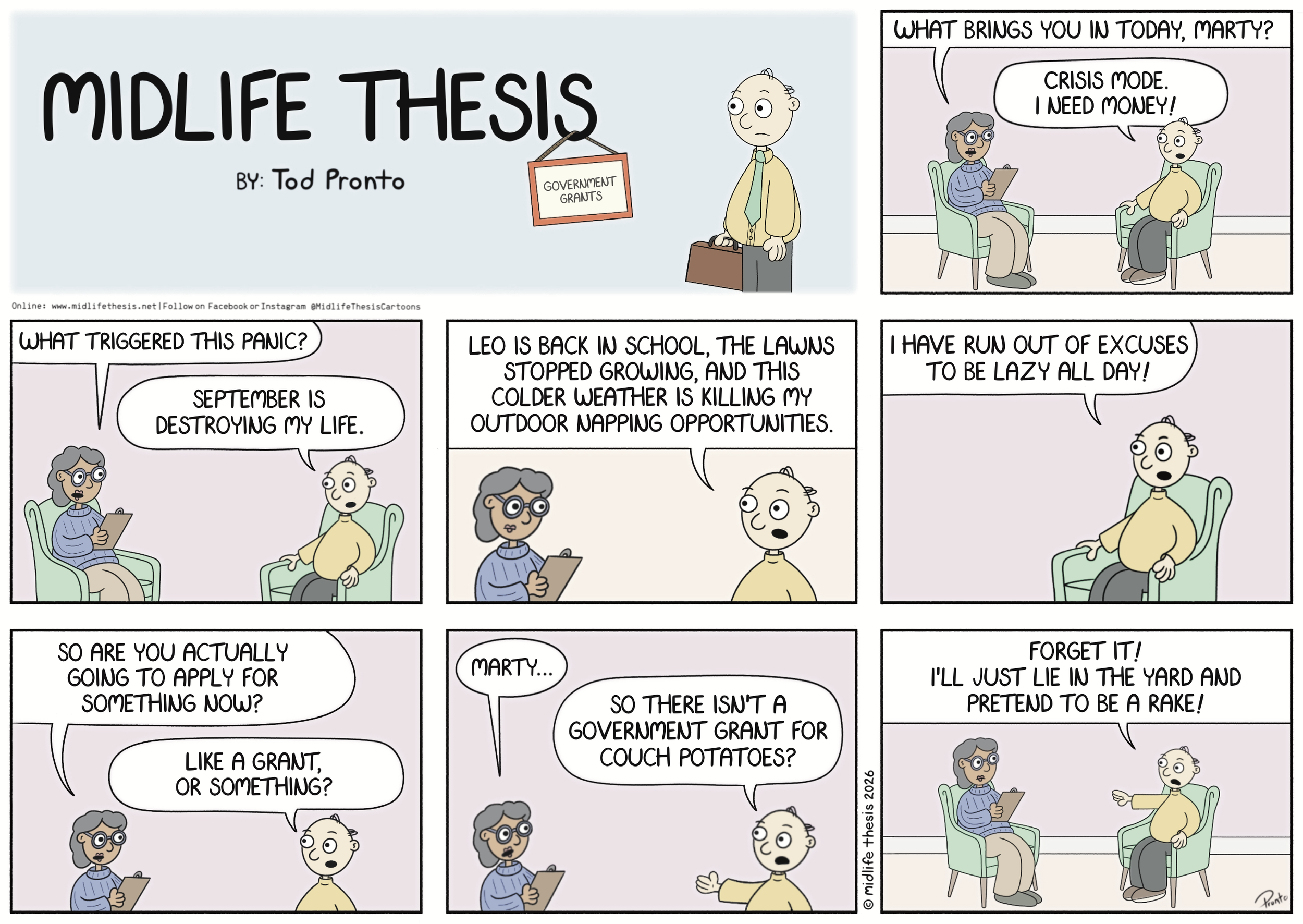      

 
   Full crisis mode activated…             #instagramcartoon #webtoons #webcomics #funny #funnycomic #cartoon #cartoons #comicstrip #midlifethesis #midlifethesiscartoons #cartoonart #gagcomics #FunnyCartoons #sundaystrip #sundayfunnies #mart