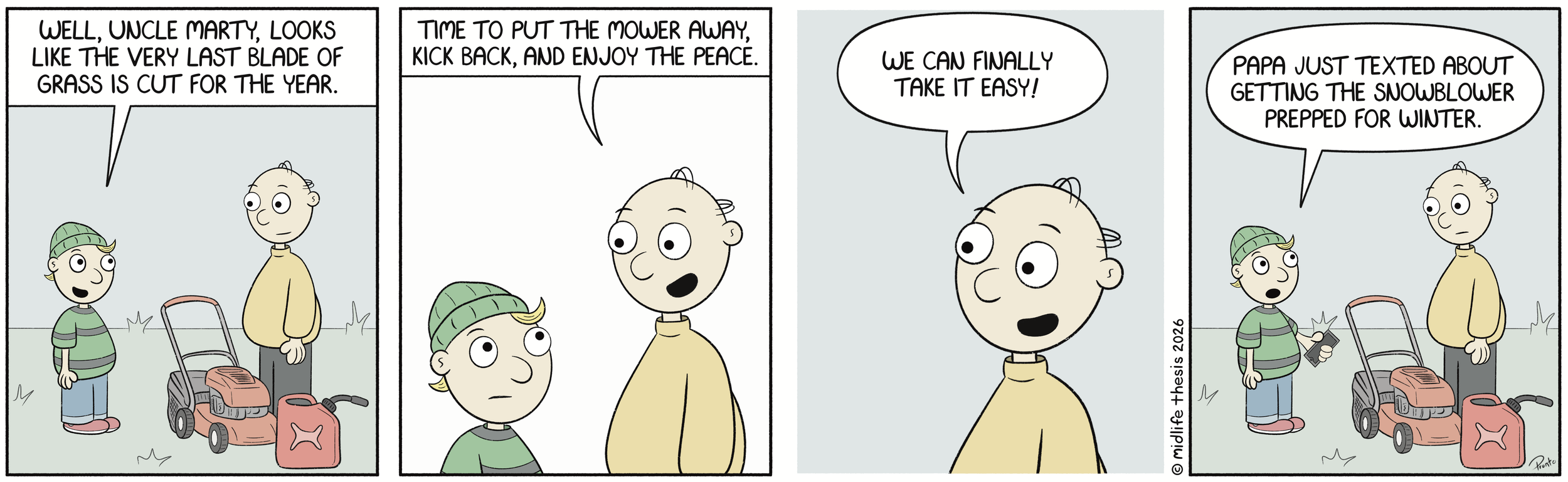      

 
   It never ends!!!             #instagramcartoon #webtoons #webcomics #funny #funnycomic #cartoon #cartoons #comicstrip #midlifethesis #midlifethesiscartoons #cartoonart #gagcomics #FunnyCartoons #marty #martyandleo  
 




















