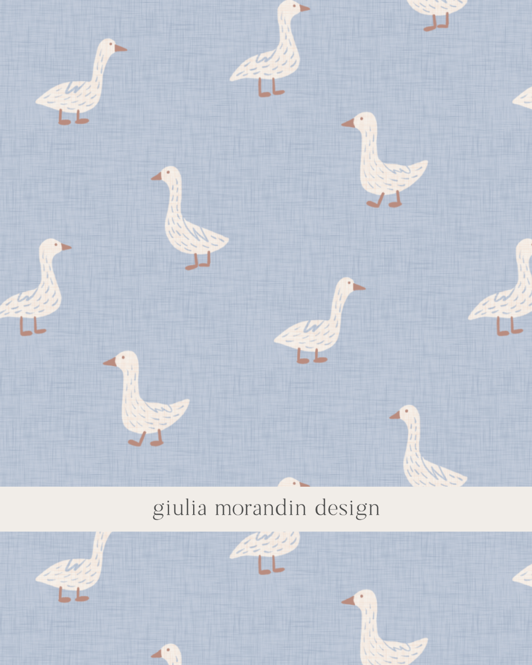 Geese Surface Pattern Design