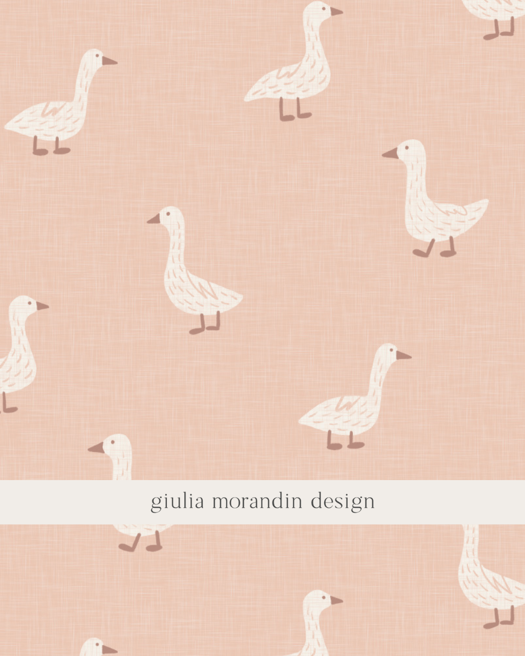Geese Surface Pattern Design