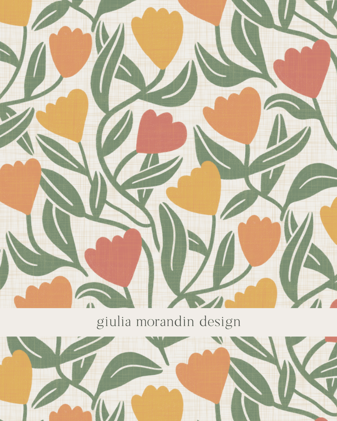 Tulips Surface Pattern Design