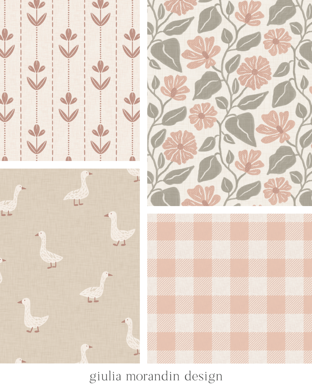 New Farmhouse Pattern Design Collection
