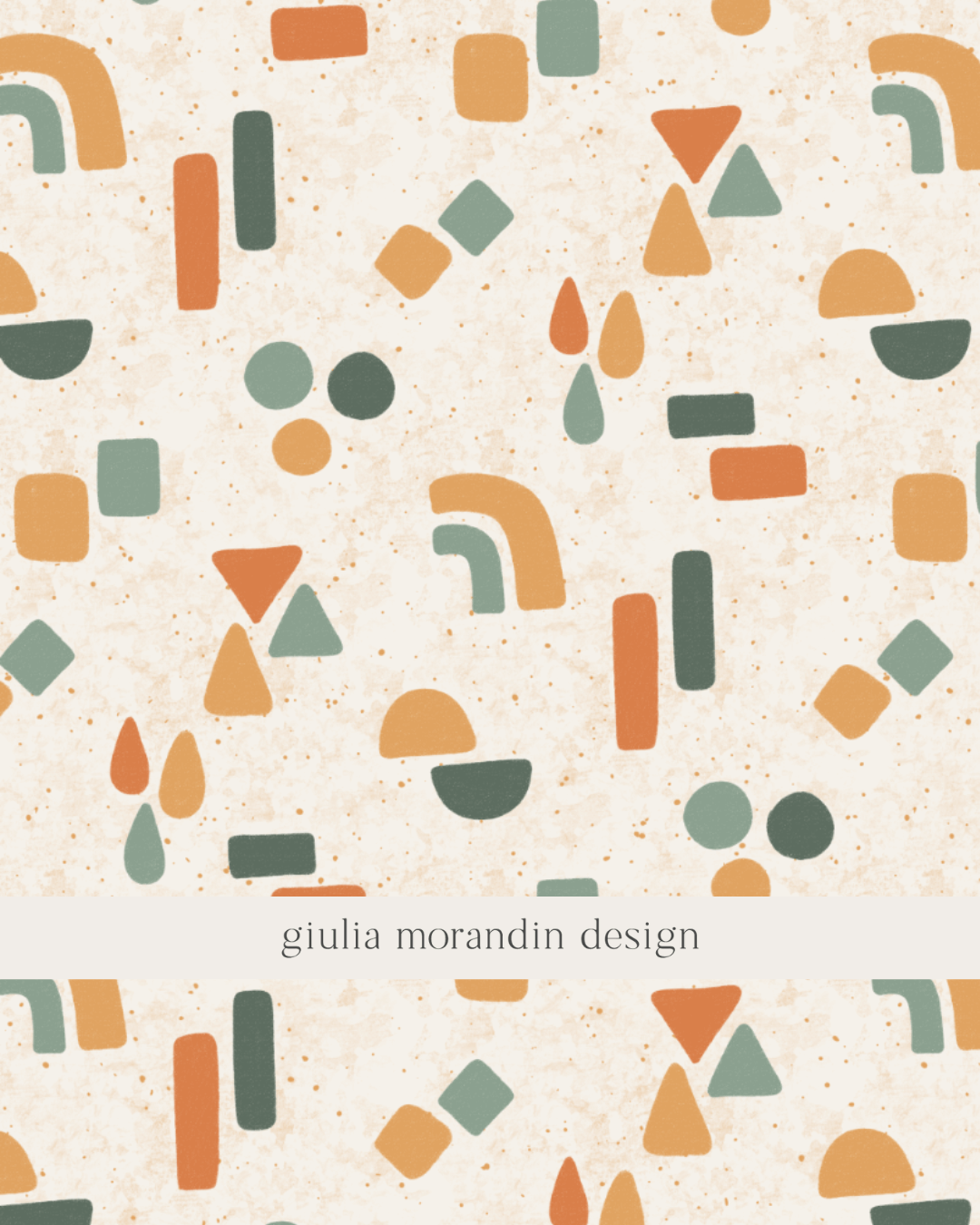 Colorful Geometric Surface Pattern Design