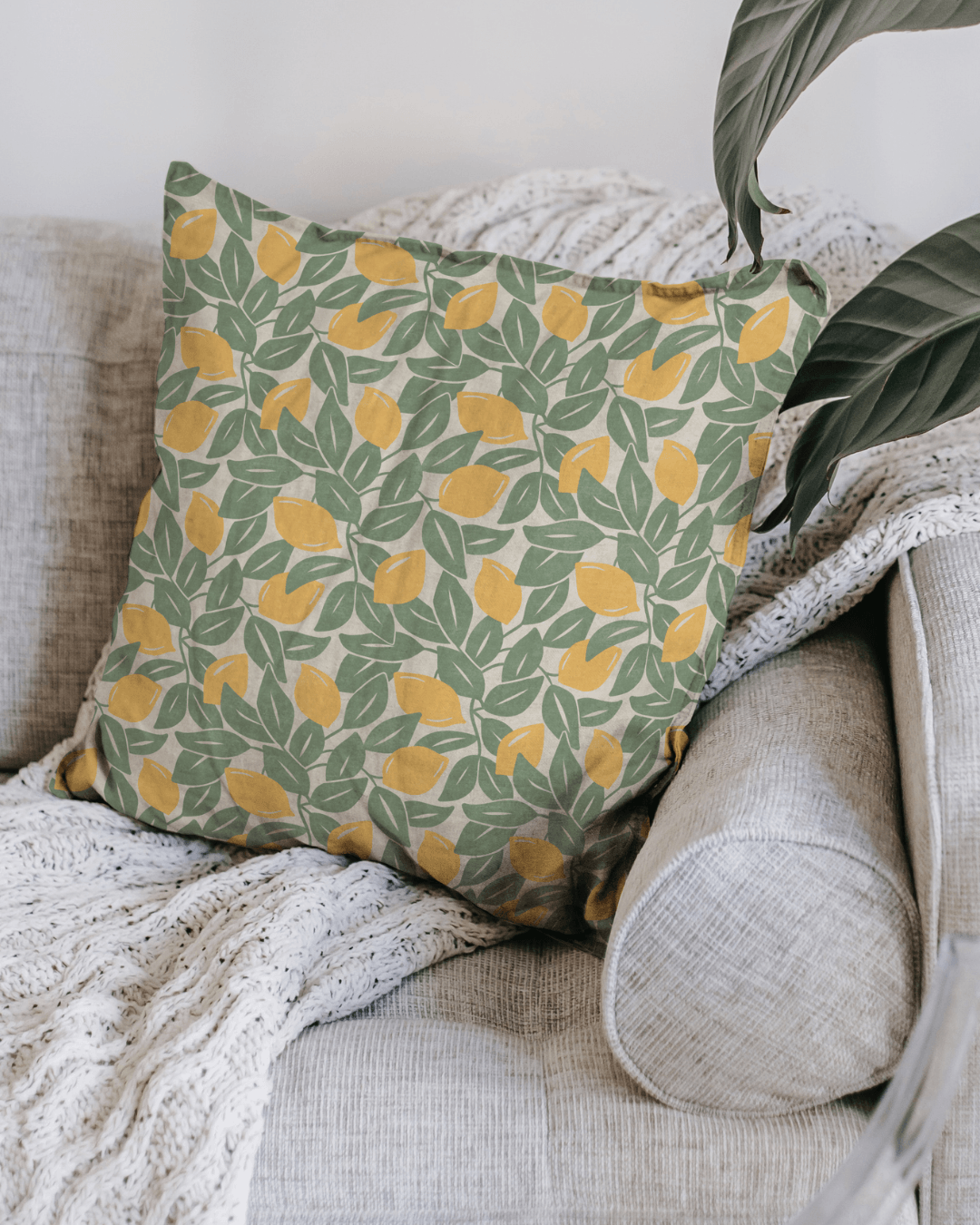 Lemons Lemons Mediterranean Summer Surface Pattern Design