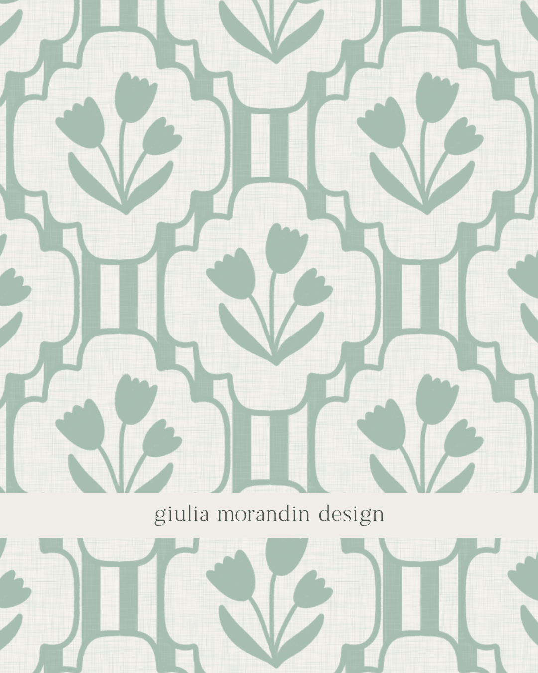 Preppy Florals Surface Pattern Design