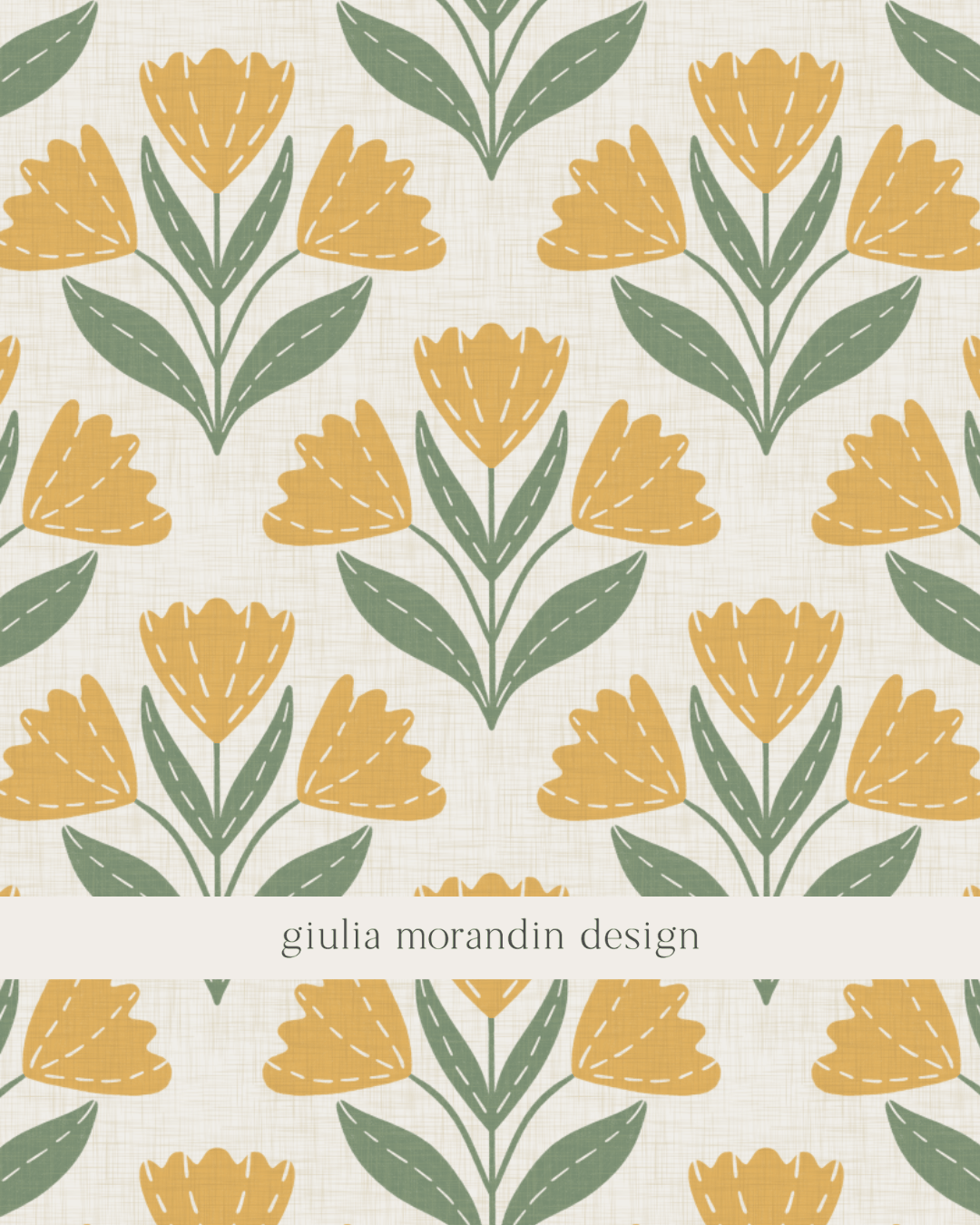 Tulips Surface Pattern Design