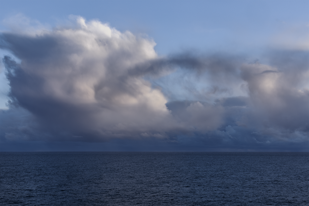 Clouds over the Pacific Ocean on the Sonoma Coast