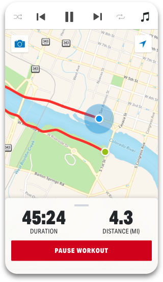 3 Mile Run From My Location Partner Health Project — Kevin Jung's Design Portfolio