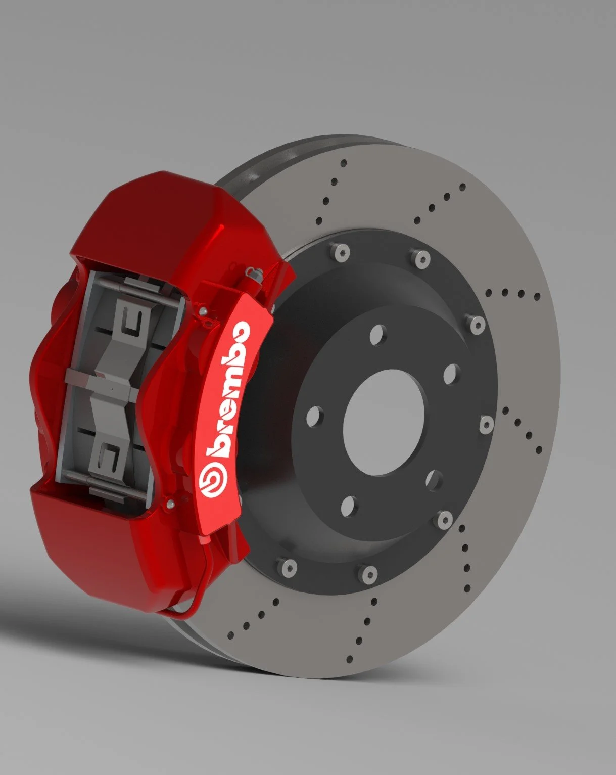 SolidWorks LM GTE Brembo Brakes