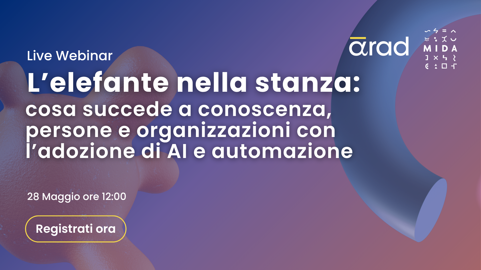 L’elefante nella stanza: cosa succede a conoscenza, persone e organizzazioni con l’adozione dell’AI e dell’automazione 