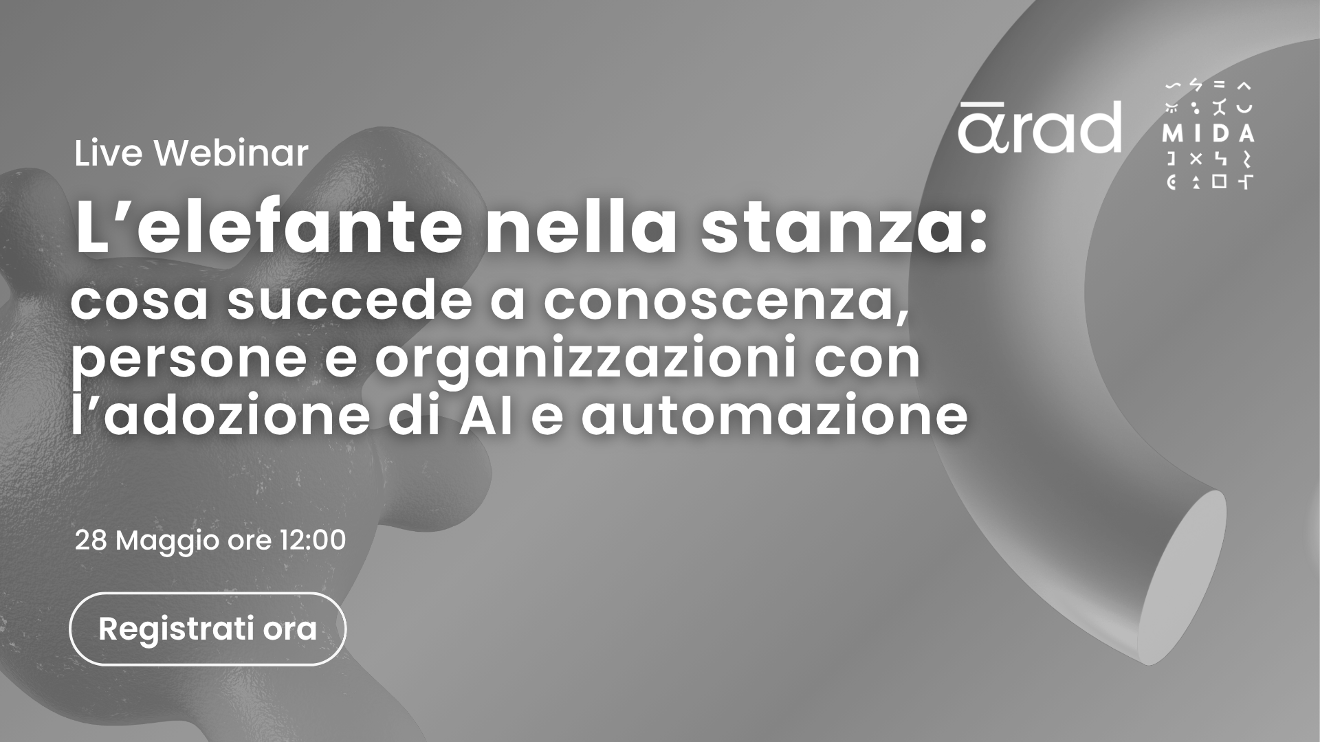 L’elefante nella stanza: cosa succede a conoscenza, persone e organizzazioni con l’adozione dell’AI e dell’automazione 