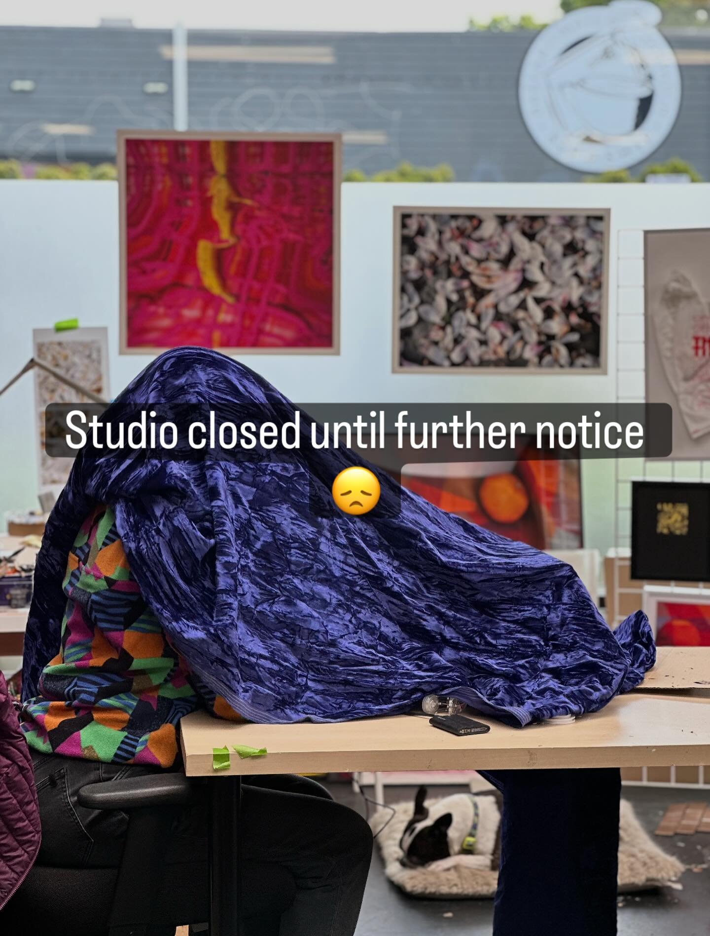 Due to last weeks fire in our studio building we are in recovery and processing mode. Working out, what next, what&rsquo;s been lost and what&rsquo;s recoverable. If you have a lead on studio space in the north Seattle area pls DM me. Photo credit: S