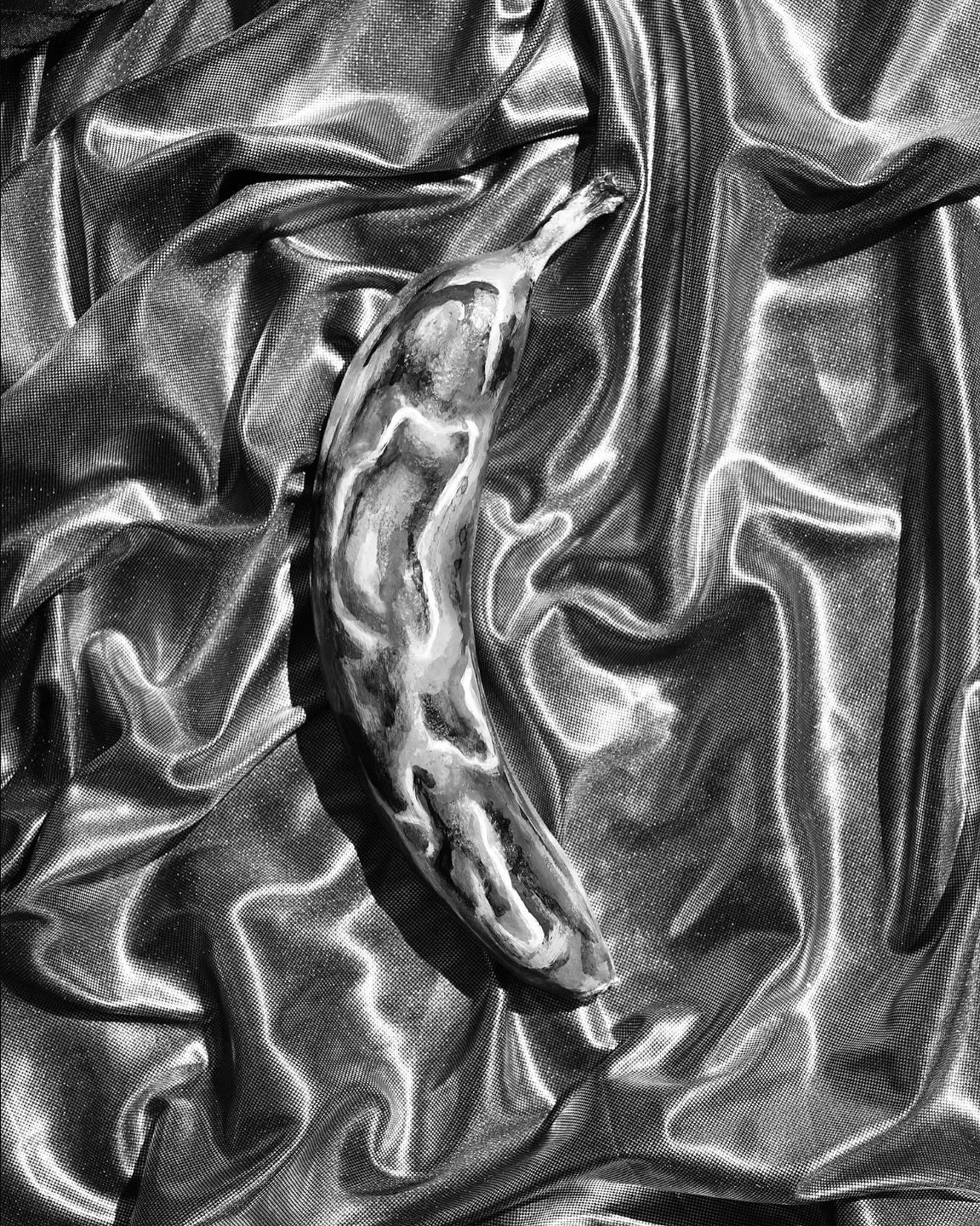 Excited to have &lsquo;Fine Lines and Wrinkles&rsquo; showing in the upcoming Women. group show at Gallery B612. Opening reception is this Thursday June 12th 6:30pm-8pm (swipe for details) #bananadrama #womenartists