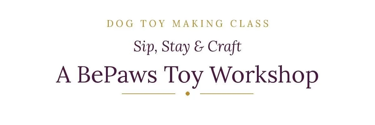 Dog Toy Making Class - Oct 2nd