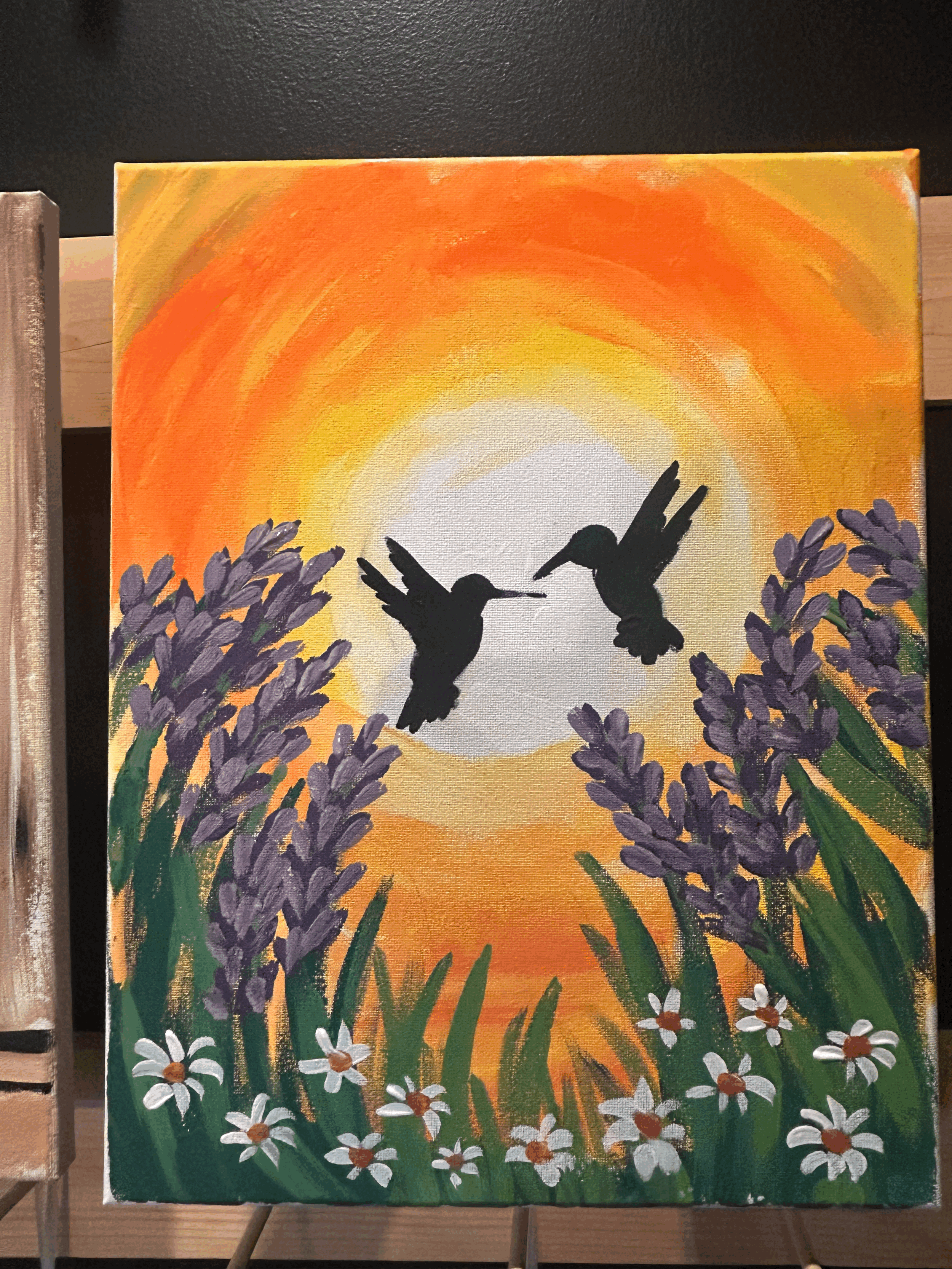 Hummingbird Canvas Paint Class - May 22