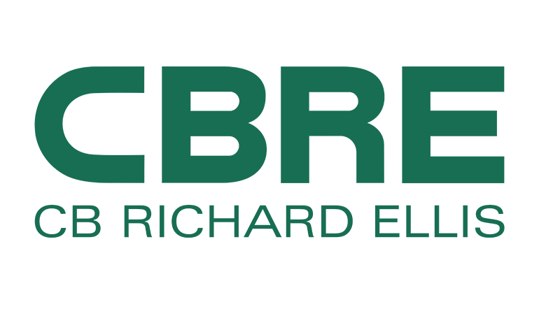 Logo for CBR with the text 'CB Richard Ellis' underneath.
