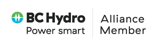 BC Hydro logo with text 'Power smart' and 'Alliance Member'