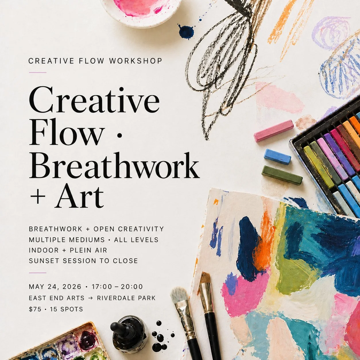 Creative Flow  ·  Breath + Art