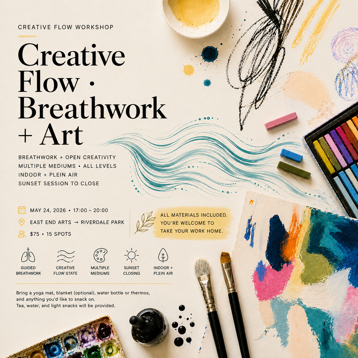 Creative Flow  ·  Breath + Art