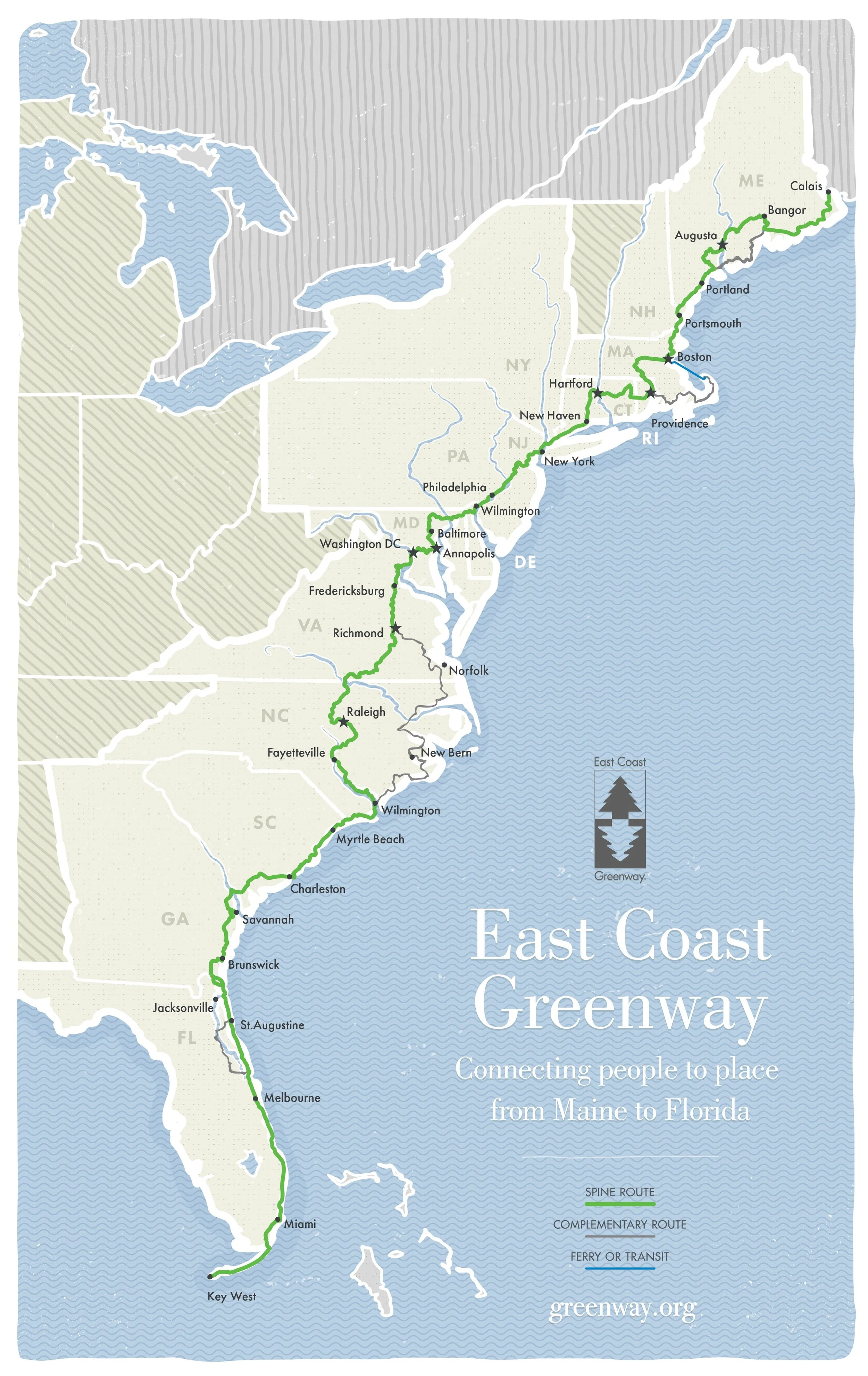East Coast Greenway / USA