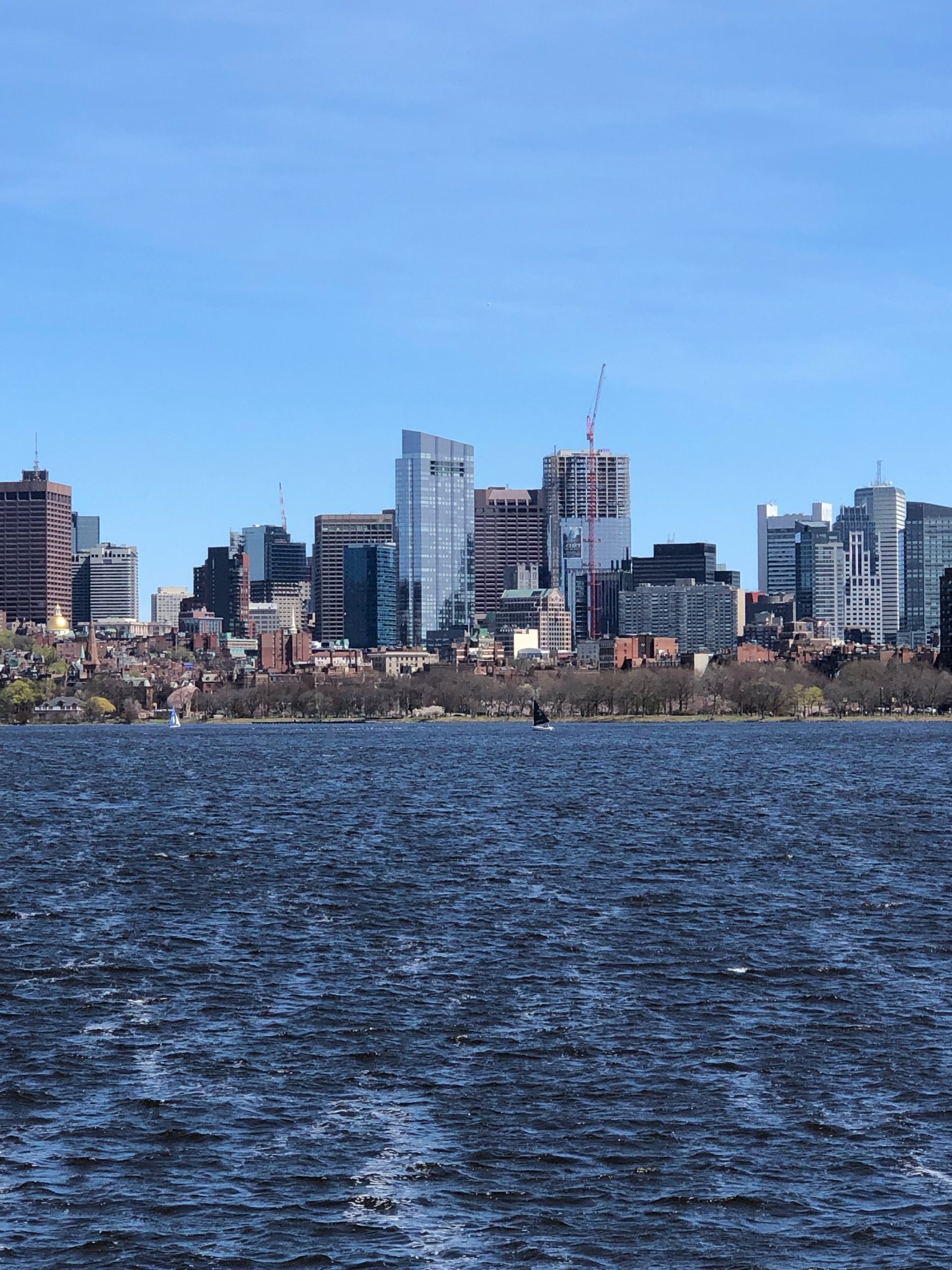 Etappe #31 - Worcester - Boston - während dem legendären Marathon